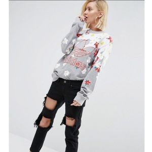 pharrell williams trefoil sweatshirt